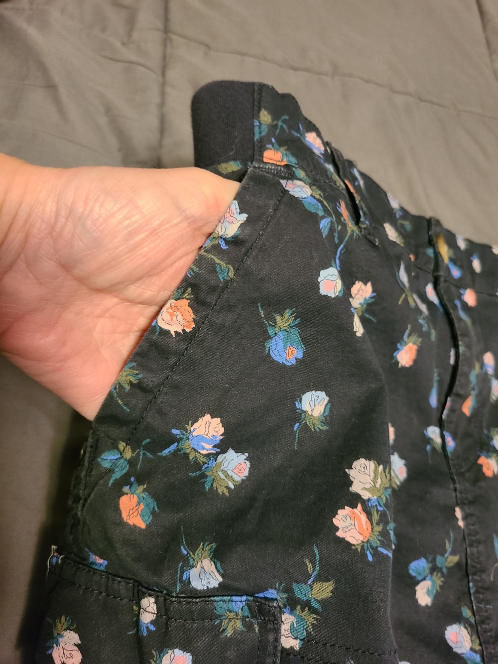 Lee Navy Floral Skort - Picture 3 of 7
